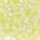 Miyuki half tila 5x2.4mm beads - Butter cream ceylon HTL-513